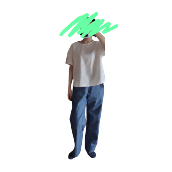 フローラルパンツ①