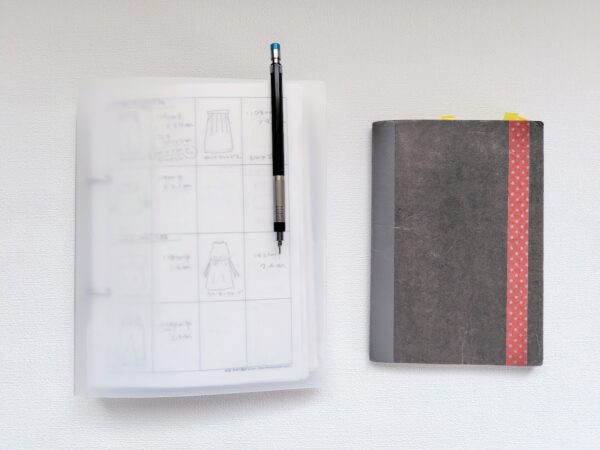 A5ファイルと　ノート