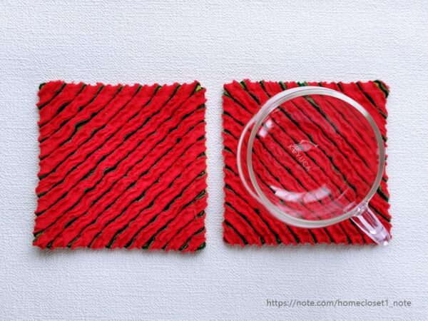 スラッシュキルトコースター